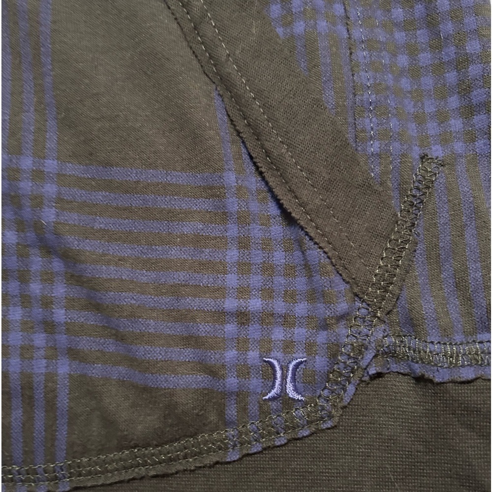 Hurley Purple and Grey Long Sleeve Button Up Cardigan Size Small - Picture 3 of 7